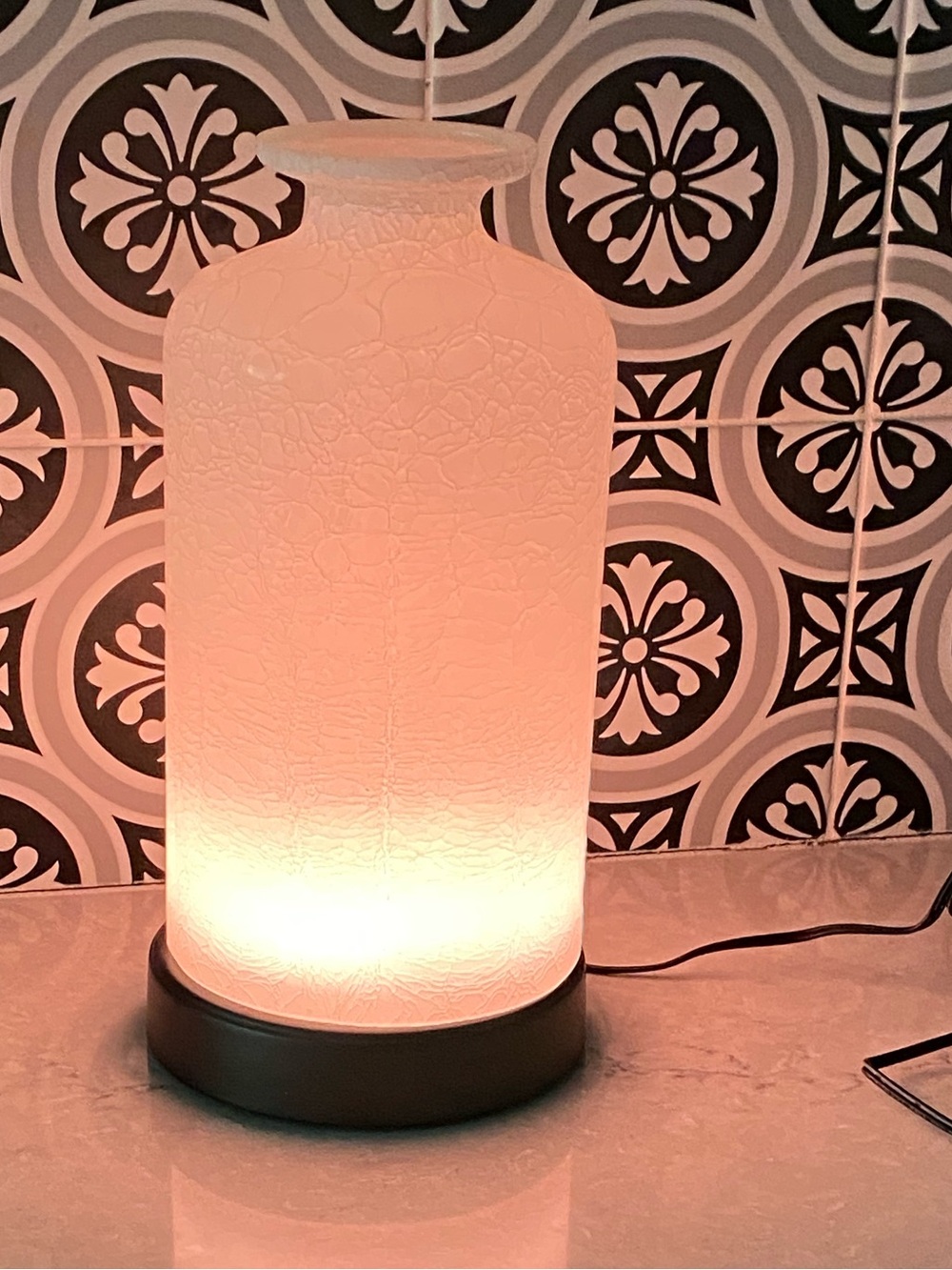 Scentsy Diffuser and Evoke Frosted Glass Shade